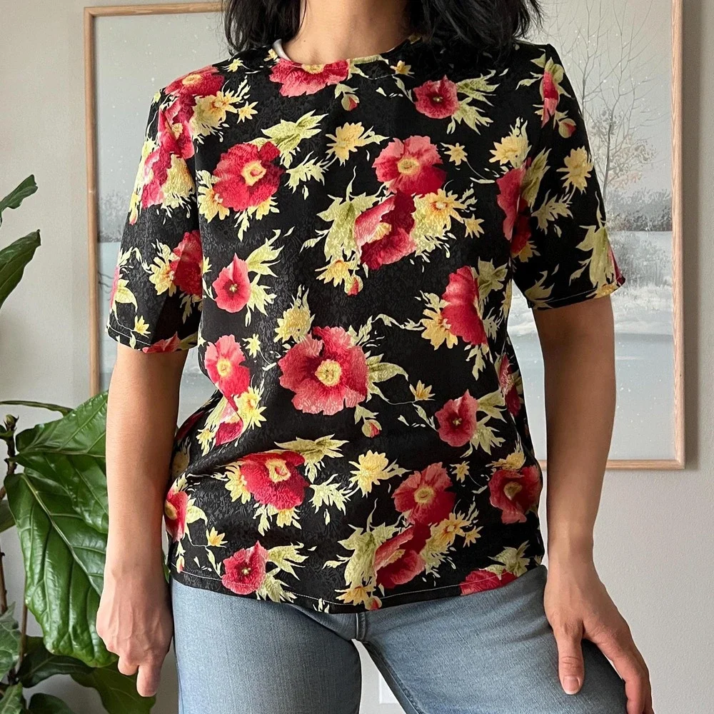 Handmade vintage floral